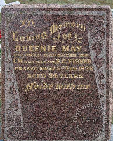 FISHER, Queenie May